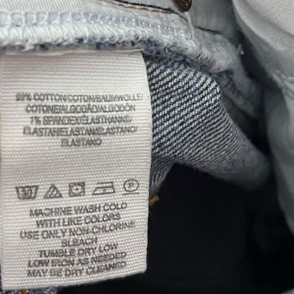 Free People Stella Skinny Jeans Distressed Medium Wash Women’s Size 28 High Rise - Picture 12 of 13